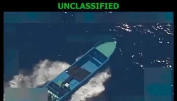 Vídeo mostra primeiro ataque dos EUA contra barco no Pacífico, próxima da América do Sul