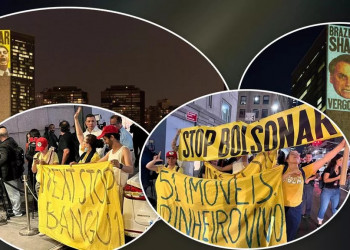 Bolsonaro é detonado em protestos em Nova York: 
