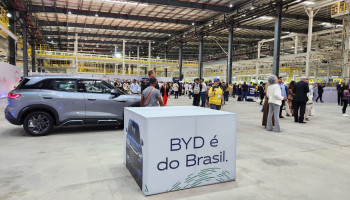 BYD apresenta primeiro veículo experimental da fábrica de Camaçari