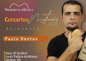Concertos Matinais retornam ao Palácio da Música no domingo (07)