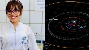 Novo asteróide é batizado com nome de Teresina por estudante da UFPI