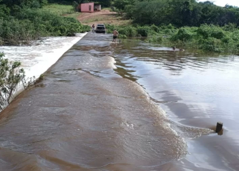 Após fortes chuvas, 11 açudes correm risco de transbordar no Piauí