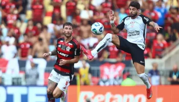 Flamengo e Corinthians se enfrentam hoje pelo Brasileirão; veja onde assistir