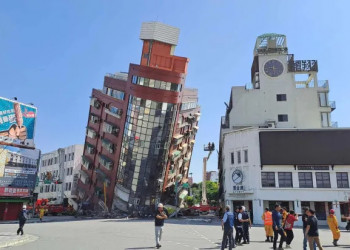 Terremoto atinge Taiwan deixando dez mortos e mais de mil pessoas feridas