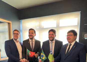 Rafael inaugura escritório e apresenta potencialidades do Piauí na Europa