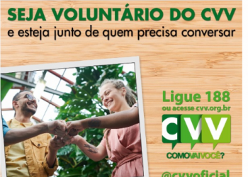 Abertas inscrições para turma  seleção de novos voluntários do CVV em Teresina