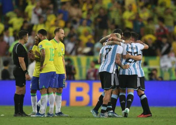 Brasil perde para Argentina e fica fora das Olimpíadas