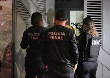 Polícia Penal fiscaliza dentro e fora dos presídio durante a Operação Tiradentes