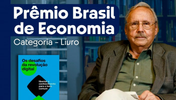 Ladislau Dowbor ganha o Prêmio Brasil de Economia 2025 com obra sobre revolução digital