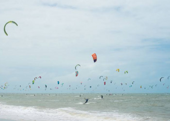 Ceará está entre os estados preferidos dos kitesurfistas estrangeiros