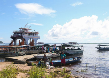 Manaus decreta emergência por causa da seca no rio Negro