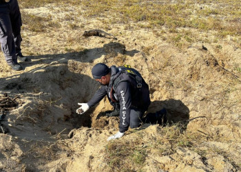Faccionados são presos no litoral e polícia encontra ossada humana