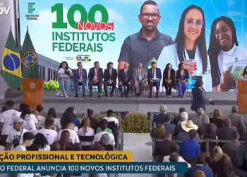 Lula anuncia a criação de 100 novos Institutos Federais até 2026