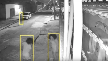 Câmera de segurança flagra momento em que jovem é morto pela irmã em Teresina