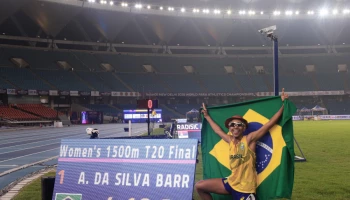 Piauiense conquista título mundial e quebra recorde no Atletismo Paralímpico