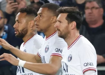 Indisciplina de Neymar causa conflito entre os craques Mbappé e Messi no Paris Saint