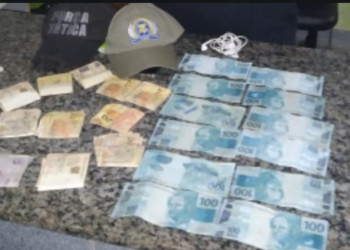Jovem é preso com R$ 1.200 em notas falsas em Lagoa Alegre