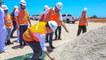 Multinacional inicia teste de produção de fertilizante marinho no Porto Piauí