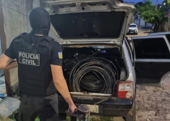 Dois homens são presos durante operação da Polícia Civil em Teresina