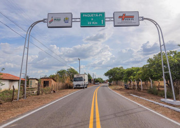 Inaugurada a recuperação da rodovia PI-460 entre Picos e Paquetá