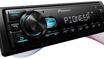 Pioneer lança MVH-145BR com Bluetooth 5.4 e entrada USB frontal