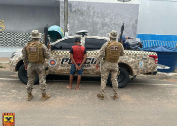 Homem é preso após dar tiros e amedrontar população de Caldeirão Grande do Piauí