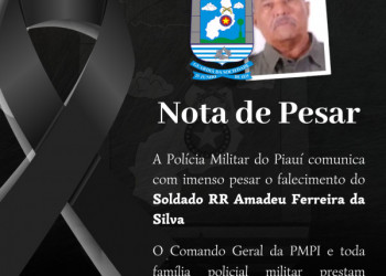 Soldado da PM morre de parada cardíaca no Piauí