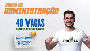 IFPI abre inscrições para curso técnico em Administração pelo PROEJA em Teresina