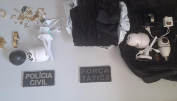Presos irmãos que invadiram e roubaram casa de juiz em Valença