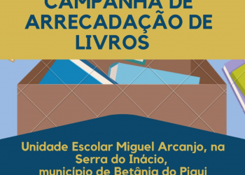 Piauí Hoje realiza campanha de arrecadação de livros para escola da Serra do Inácio