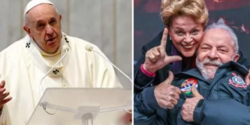 Papa Francisco condena golpe contra Dilma e prisão ilegal de Lula