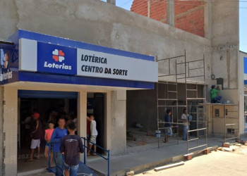 Criminosos abrem buraco em parede de casa lotérica e furtam dinheiro no Piauí