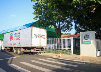 Caravana Acelera Seduc distribui equipamentos para mais de 40 escolas do Piauí