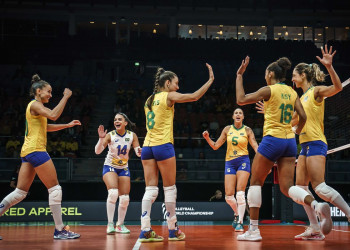 Brasil vai às quartas após virar contra Bélgica no Mundial de Vôlei