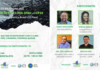 COP26: nesta sexta, ambientalistas e parlamentares discutem as oportunidades para o Brasil