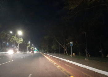 Furto de cabos deixa metade da avenida Marechal Castelo Branco na escuridão