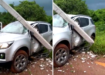 Secretário Florentino Neto sofre acidente de carro no Norte do Piauí; vídeo