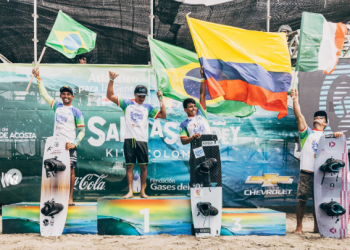 Piauiense vence campeonato mundial de kitesurf na Colômbia