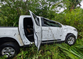 Equipe de comunicação do Governo do Piauí sofre acidente de carro na BR 343