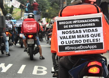 Motoristas e entregadores de aplicativos fazem greve a partir desta terça-feira (29)