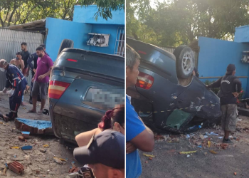 Motorista com sinais de embriaguez provoca acidente na zona Sul de Teresina
