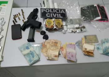 Cinco pessoas são presas em Parnaíba em operação contra o tráfico de drogas no litoral