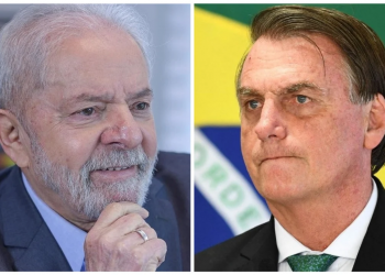 Pesquisa do Ipec mostra Lula 8 pontos a frente de Bolsonaro; 54% a 46%
