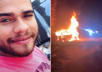 Morre no HUT motorista que teve corpo queimado em acidente na zona Norte