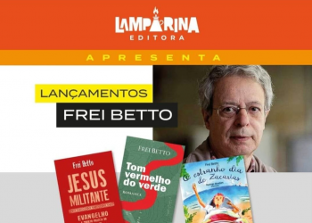 Frei Betto lançará três livros em Teresina na segunda-feira (17)