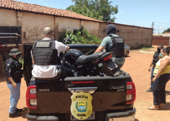 Cabo da Polícia Militar é preso com moto roubada na zona Sul de Teresina