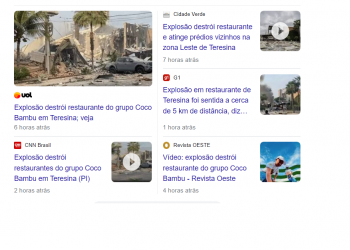Imprensa nacional repercute explosão em restaurante da rede Coco Bambu em Teresina