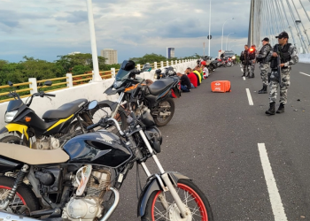 'Rolezinho' de Natal termina com 10 motocicletas apreendidas em Teresina