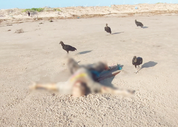 Homem é encontrado morto na praia da Pedra do Sal em Parnaíba