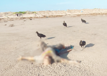 Homem é encontrado morto na praia da Pedra do Sal em Parnaíba